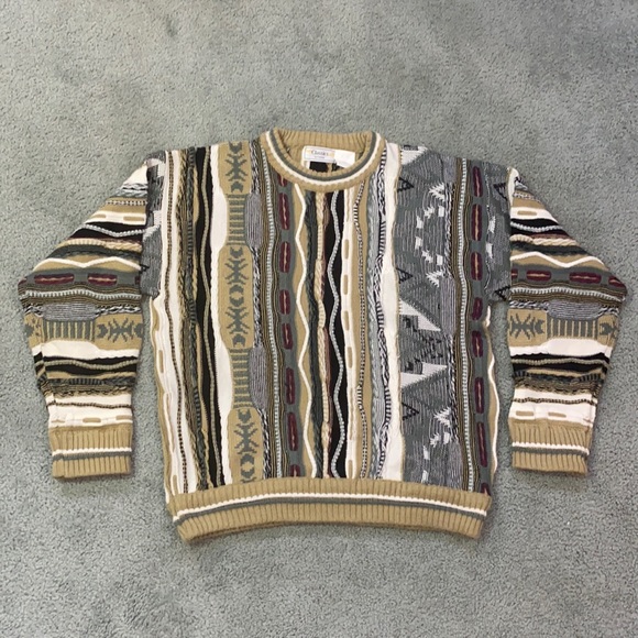 Vintage Other - Coogi Style Vintage 90’s textured knit Sweater